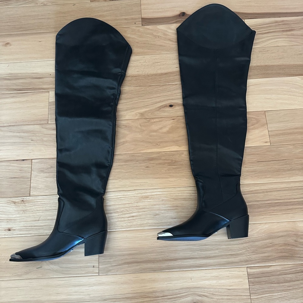 Azealea Wang thigh high boots size 10, never wore